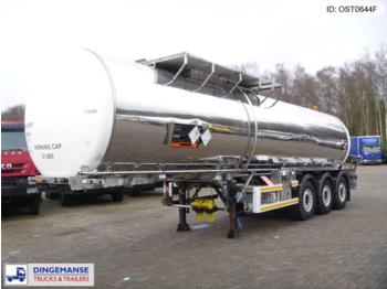 Полуприцеп-цистерна для транспортировки битума Crossland Bitumen tank inox 31.8 m3 / 1 comp: фото 1