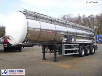 Полуприцеп-цистерна для транспортировки химикатов LAG Chemical tank inox 30 m3 / 1 comp + pump: фото 1