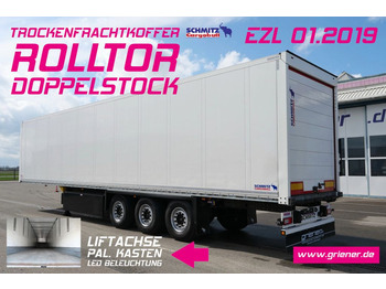 Schmitz Cargobull SKO 24 / DOPPELSTOCK /ROLLTOR /LIFT / LED / TOP  - Полуприцеп-фургон