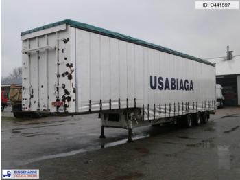 Traylona 3-axle jumbo curtain side trailer / 57500 KG - Тентованный полуприцеп