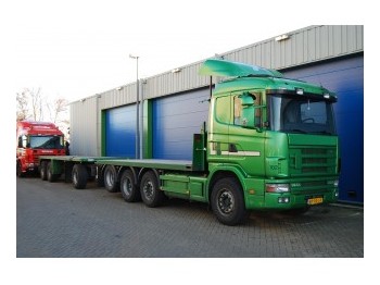 Scania 144/460 8x2 - Грузовик-контейнеровоз/ Сменный кузов