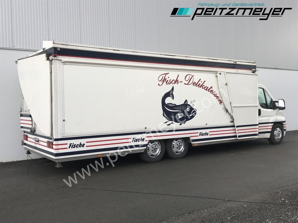 Торговый грузовик IVECO FIAT (I) Ducato Verkaufswagen 6,3 m + Kühltheke, Fritteuse: фото 33