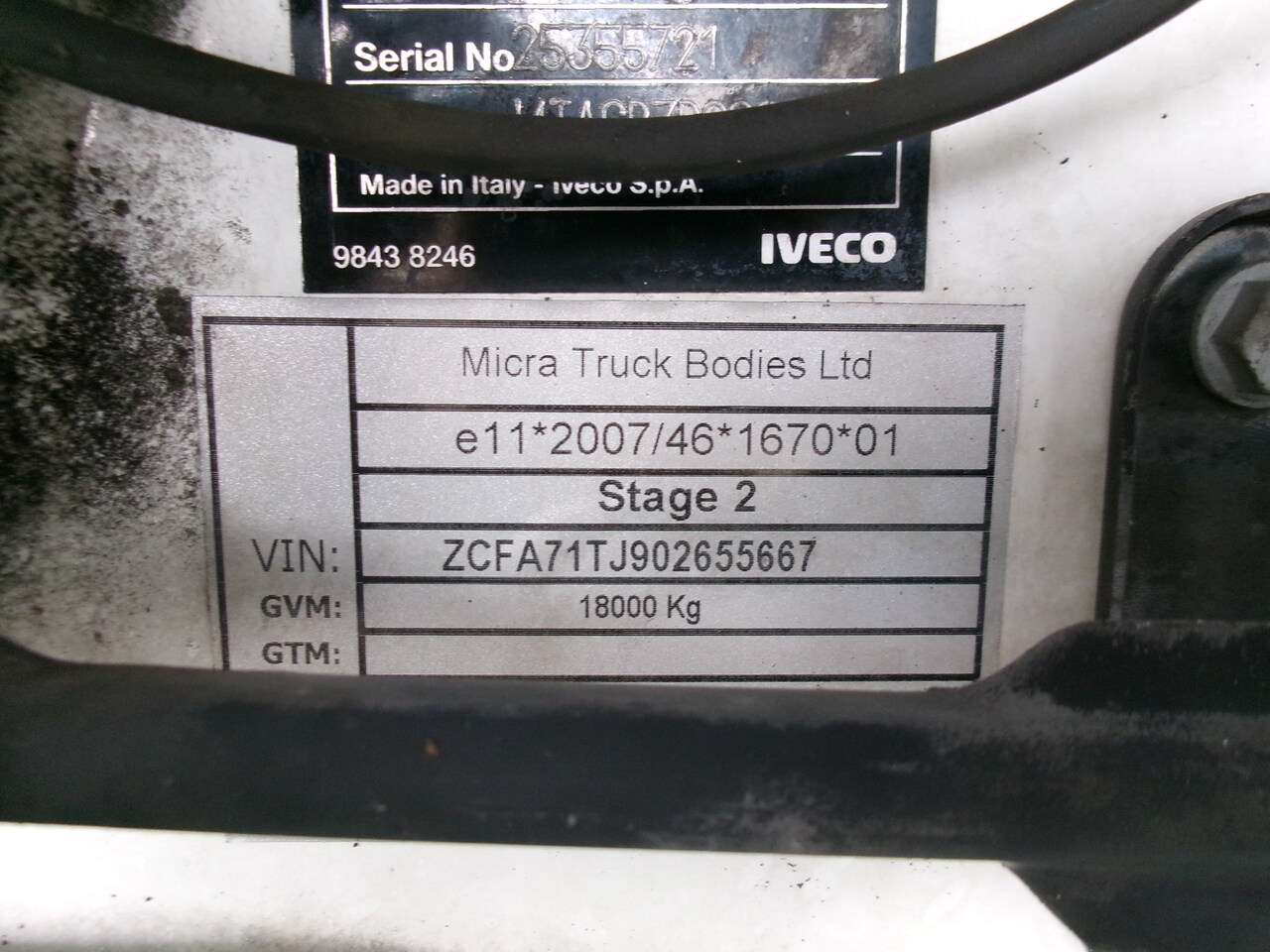 Грузовик с закрытым кузовом Iveco Eurocargo 180E25S RHD 4x2 Euro 6 Closed box: фото 20