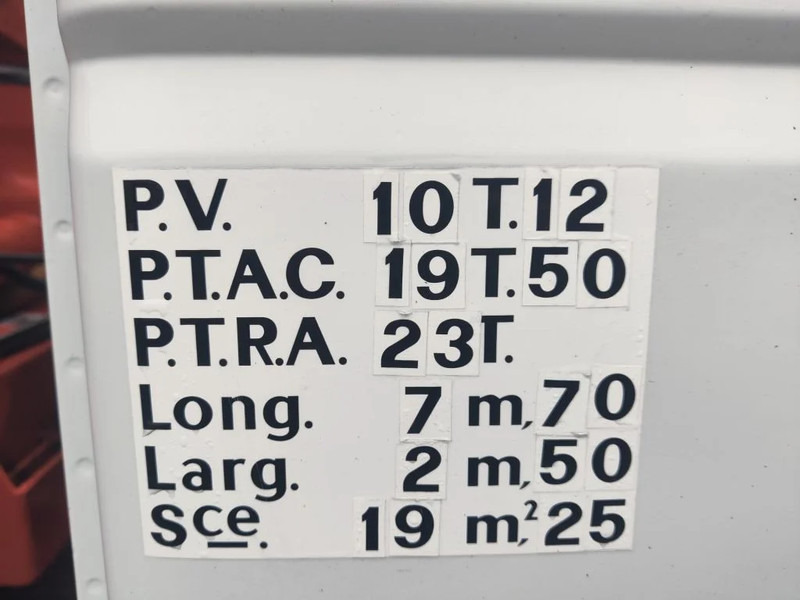 Самосвал, Автоманипулятор Iveco Eurotech 190 E27 - TIPPER + CRANE FASSI - FULL STEEL: фото 3