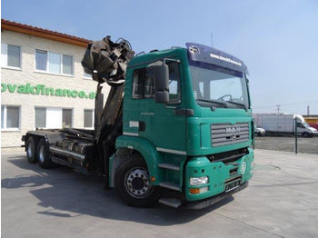 Крюковой мультилифт MAN TGA 26.430,6x4,container carrier with crane: фото 1