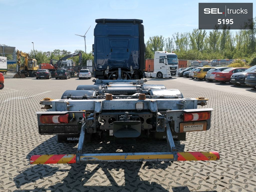Грузовик-контейнеровоз/ Сменный кузов Mercedes-Benz Actros 2545 / VOITH Retarder / Lift-Lenkachse: фото 6