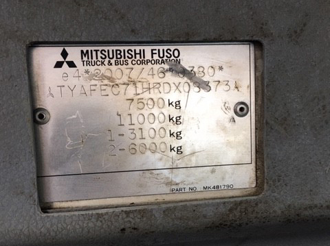 Самосвал Mitsubishi Fuso Canter 7C15 4x2 RHD tipper: фото 16