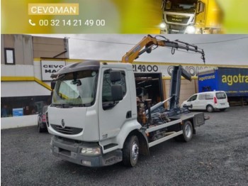 Крюковой мультилифт Renault Midlum 180 Containersysteem + kraan: фото 1