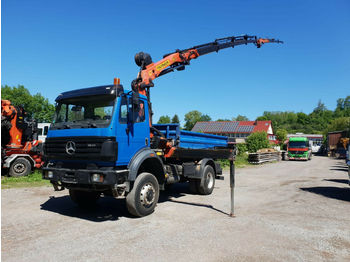 Самосвал Mercedes-Benz BRILLIANT !!! 4x4-3S- Kipp-FUNK-JIB-GREIFER-KORB