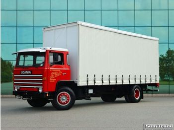 Тентованный грузовик Scania: фото 1