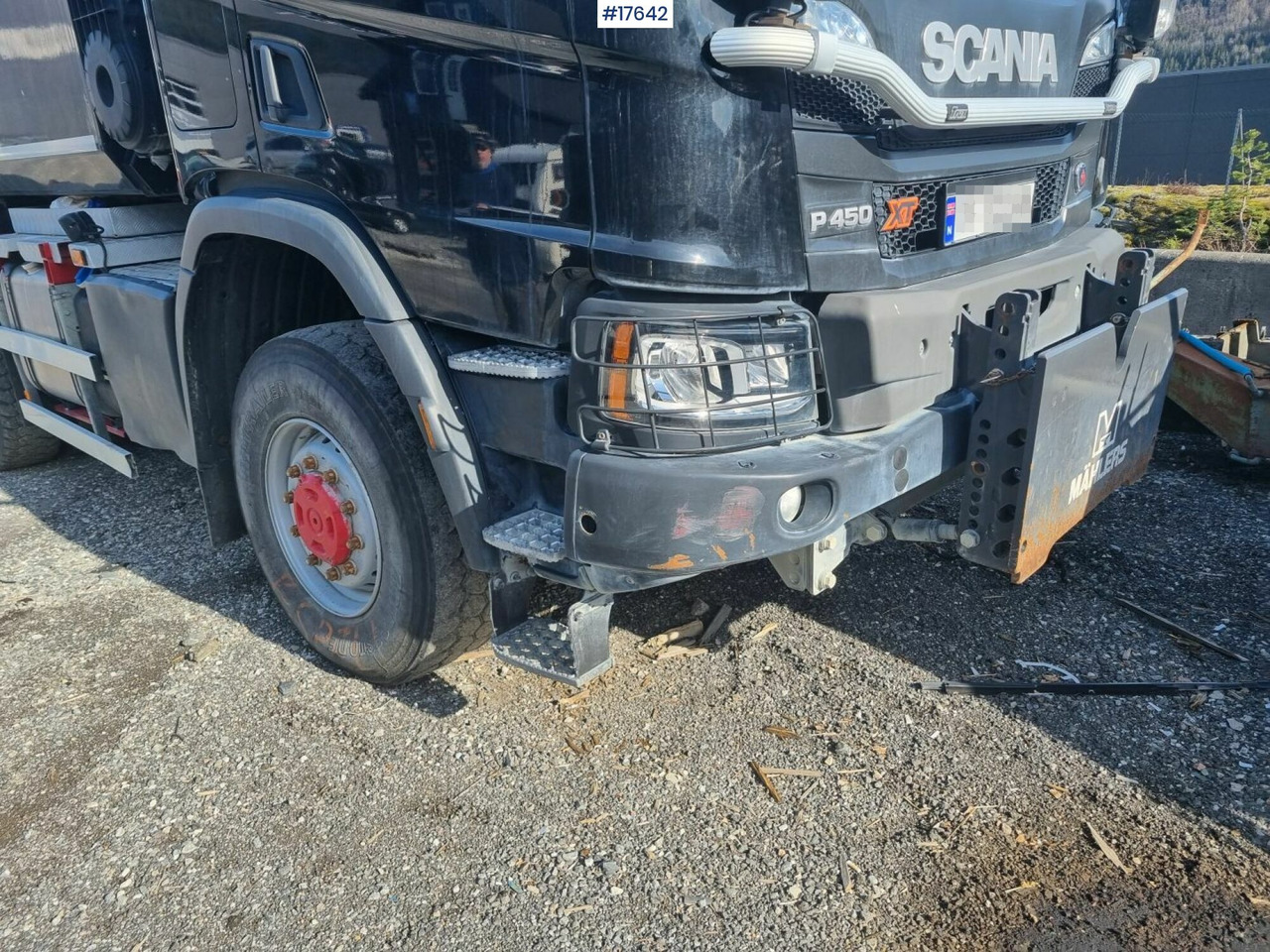 Самосвал Scania P450: фото 14