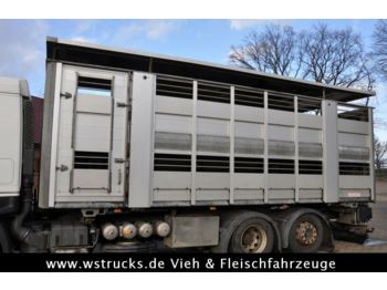 Грузовик для перевозки животных Scheuwimmer BDF 2 Stock Aufbau Hubdach: фото 1