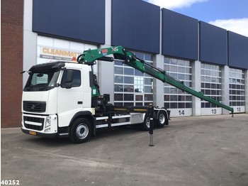 Тросовый мультилифт Volvo FH 12.420 Hiab 37 ton/meter laadkraan: фото 1