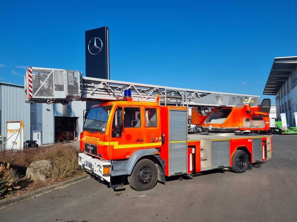 Пожарная машина MAN 15.284LC Metz DLK 23-12 Feuerwehr Drehleiter 23m: фото 2