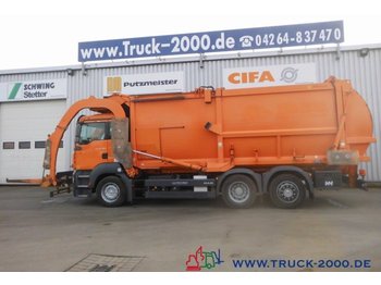 Мусоровоз для транспортировки мусора MAN TGA 26.320 Hüffermann Frontlader mit Waage*31m³*: фото 1