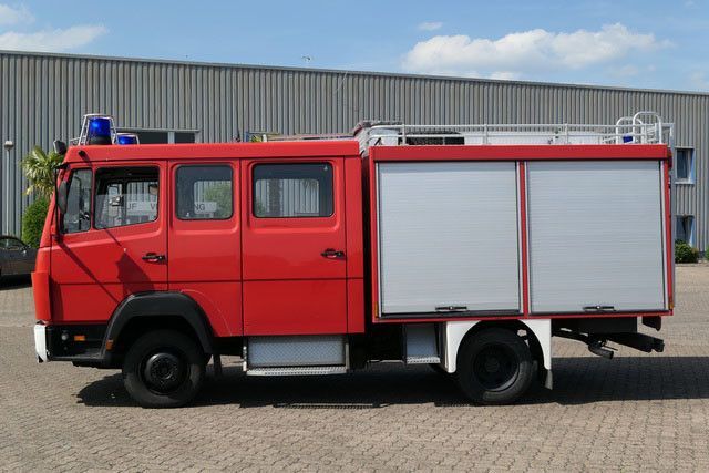 Пожарная машина, Грузопассажирский фургон Mercedes-Benz 814 F/Feuerwehr/Pumpe/9 Sitze: фото 2