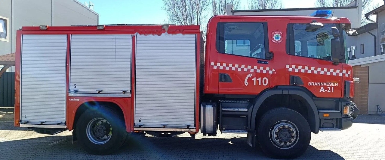 Пожарная машина Scania P124 4x4 Doka Fire truck: фото 5