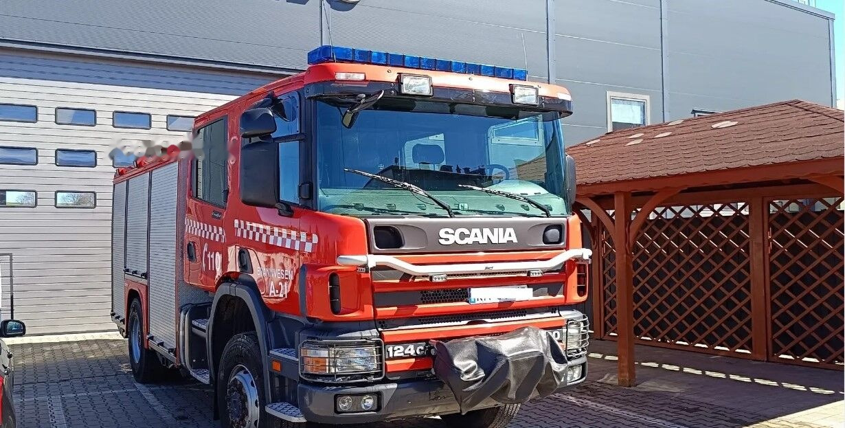 Пожарная машина Scania P124 4x4 Doka Fire truck: фото 3