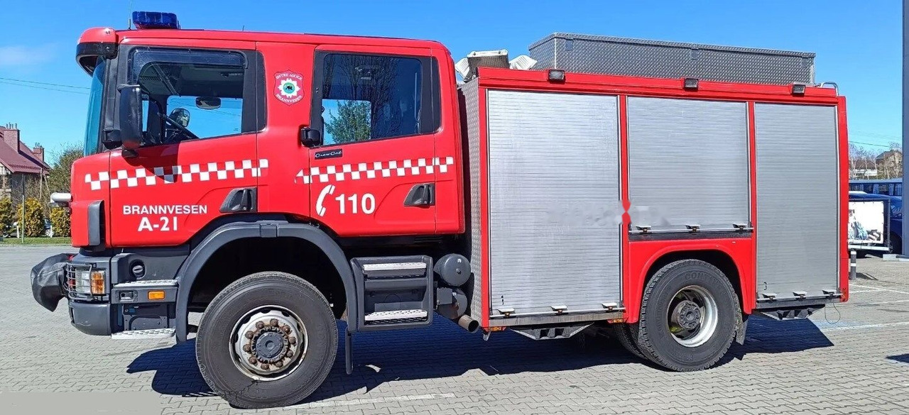 Пожарная машина Scania P124 4x4 Doka Fire truck: фото 4