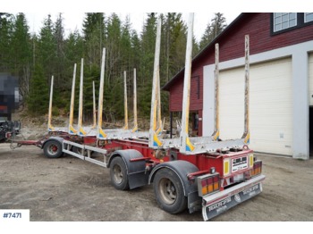 Лесной прицеп, Прицеп Trailer-Bygg timber trailer: фото 1