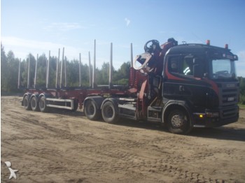 Scania R R 420 - Лесной прицеп
