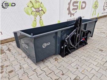 Новый Ковш для погрузчика для Сельскохозяйственной техники SID Kippmulde Transportcontainer Heckcontainer / Transport heavy cargo box 1,8 m: фото 4