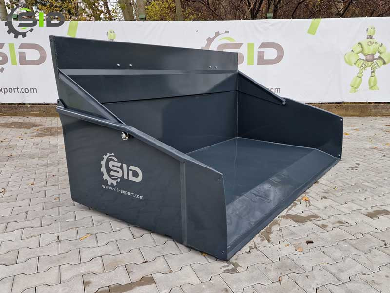 Новый Ковш для погрузчика для Сельскохозяйственной техники SID Kippmulde Transportcontainer Heckcontainer / Transport heavy cargo box 1,8 m: фото 12