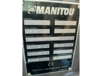Manitou Mt 1840 - Телескопический погрузчик: фото 5