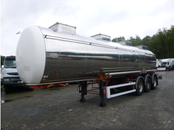 Полуприцеп-цистерна для транспортировки химикатов BSLT Chemical tank inox 29 m3 / 1 comp: фото 1