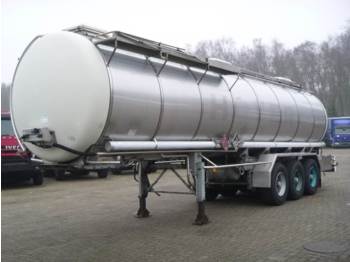 Полуприцеп-цистерна для транспортировки химикатов Burg Chemical tank inox 31.2 m3 / 1 comp: фото 1