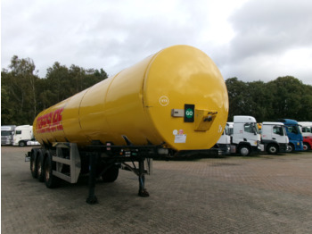 Полуприцеп-цистерна для транспортировки пищевых продуктов Clayton Food (beer) tank inox 30 m3 / 1 comp: фото 2