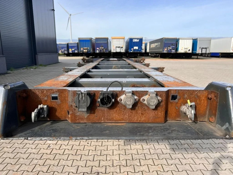 Полуприцеп-контейнеровоз/ Сменный кузов Kögel 40FT HC, liftaxle, BPW+drumbrakes, empty weight, 5.380KG, NL-chassis,: фото 18