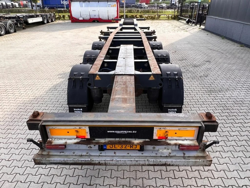 Полуприцеп-контейнеровоз/ Сменный кузов Kögel 40FT HC, liftaxle, BPW+drumbrakes, empty weight, 5.380KG, NL-chassis,: фото 6