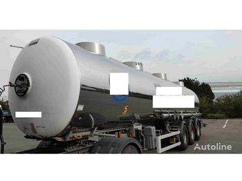 Полуприцеп-цистерна для транспортировки химикатов MAGYAR INOX 30000 liters: фото 1