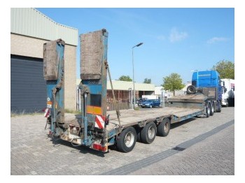 Goldhofer 3 axel low loader trailer - Низкорамный полуприцеп
