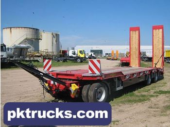 Humbaur 3-axle drawbar trailer - Полуприцеп бортовой/ Платформа