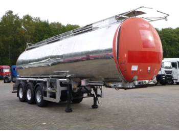 Clayton Food (milk) tank inox 32.5 m3 / 1 comp - Полуприцеп-цистерна