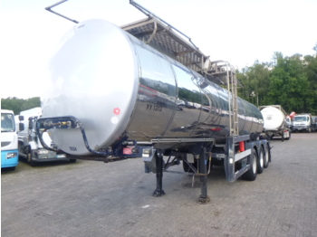 Clayton Food tank inox 23.5 m3 / 1 comp - Полуприцеп-цистерна