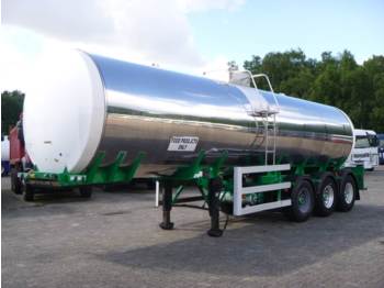 Crossland Food (milk) tank inox 30 m3 / 1 comp - Полуприцеп-цистерна