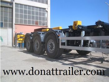 DONAT Extendable Container Chassis - Полуприцеп-контейнеровоз/ Сменный кузов