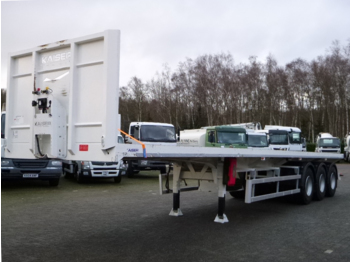 Полуприцеп-контейнеровоз/ Сменный кузов Robuste Kaiser 3-axle platform/container trailer 12.45 m / 40 ft: фото 1
