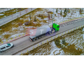 Новый Полуприцеп цистерна для сыпучих грузов STU Aluminium Silo Trailer: фото 5