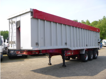 Wilcox Tipper trailer alu 54 m3 + tarpaulin - Самосвальный полуприцеп
