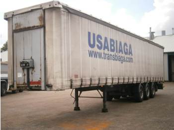 Тентованный полуприцеп Samro Curtain box trailer 88.5 m3 / 36500 kg: фото 1