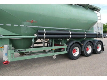 Полуприцеп цистерна для сыпучих грузов Spitzer SF 2737/2P, gelenkt, Zement, 37m³, Alu-Felgen: фото 2