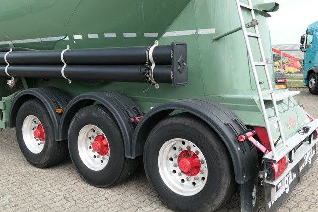 Полуприцеп цистерна для сыпучих грузов Spitzer SF 2737/2P, gelenkt, Zement, 37m³, Alu-Felgen: фото 6