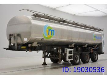 Полуприцеп-цистерна для транспортировки пищевых продуктов TURBO'S HOET Tank 30000 liter: фото 1