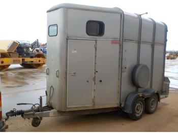 Прицеп для перевозки животных Ifor Williams Twin Axle Horse Box Trailer, Ramp: фото 1