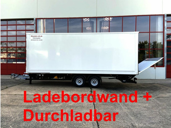 Новый Прицеп-фургон Möslein  Tandem Koffer, Ladebordwand 1,5 t + Durchladbar: фото 1