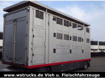 Menke 3 Stock Ausahrbares Dach Vollalu  - Прицеп для перевозки животных